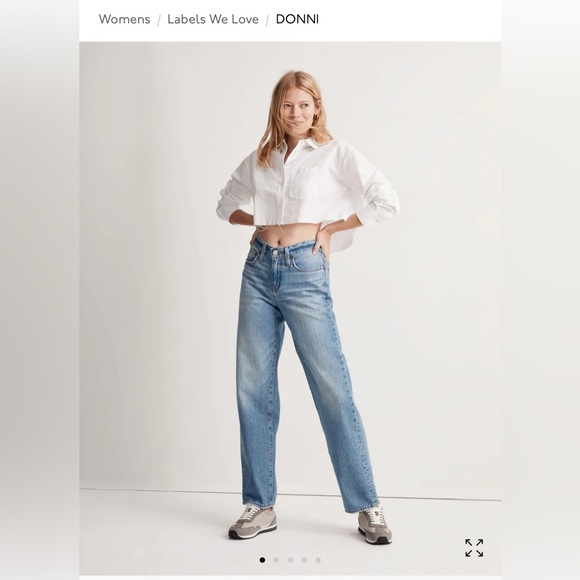 Madewell x Donni. Jeans like wash. Barely worn. Great condition. - Picture 1 of 5